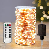 RESNICE 660FT Extra Long Fairy Lights Plug in Waterproof Outside High Bright Copper Wire String Lights with Remote 2000 LED for Garden, Porch, Patio, Christmas Wedding Party Decoration RESNICE
