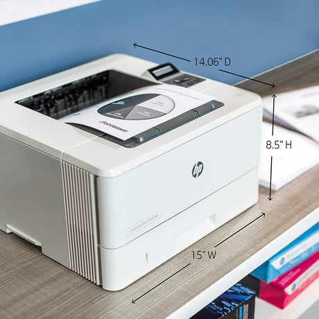 HP LaserJet Pro M402dn Monochrome Laser Printer with Built-in Ethernet & Double-Sided Printing, Amazon Dash replenishment ready (C5F94A), A4 HP