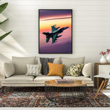5D Adult Diamond Painting Kit The Plane in The Clouds Diamond Painting Full Diamonds Gemstone Paintings Suitable for Relieving Emotions Airplane Diamonds Dots Art Crafts 12x16 inch PUAGEMTI