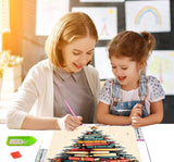 Tiwabb Christmas Tree Diamond Art Kits for Adults,Diamond Painting Kits for Adults Beginners,5D Full Drill DIY Diamond Dot Gem Art Kit Wall Home Decor Arts Craft 12X16 inch Tiwabb