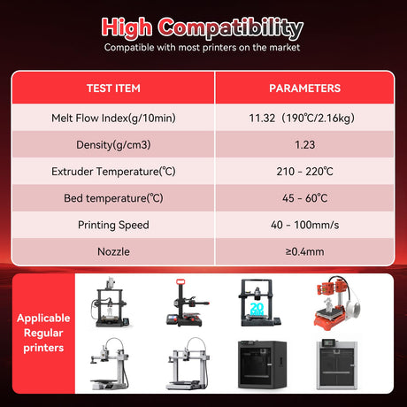 3DHoJor Silk PLA Filament 1.75mm Black Red Dual Color PLA 3D Printer Filament 2 in 1 Coextrusion 1KG Spool(2.2lbs) 3D Printing Filament Dimensional Accuracy +/- 0.03mm 3DHoJor
