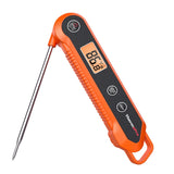 ThermoPro TP03H Digital Instant Read Meat Thermometer for Grilling Waterproof Kitchen Food LCD Thermometer with Calibration & Backlight Smoker Oil Fry Candy Thermometer ThermoPro