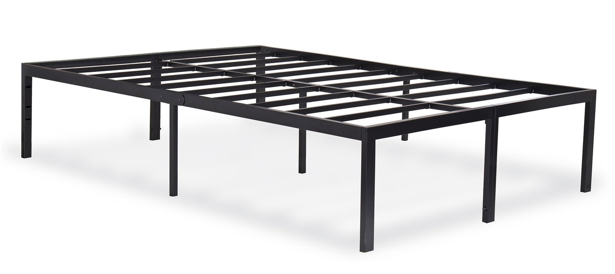 Olee Sleep 18 Inch Heavy Duty Steel Bed Frame with Anti-Slip Support & Noise-Free Assembly, King Size, Black Olee Sleep