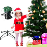 20 Inches Christmas Tree Stand for Artificial Trees,Bold Upgraded Version Base Metal Xmas Tree Folding Replacement Holder, Folding Christmas Tree Base for 3—10 Ft Artificial Trees Flyowl