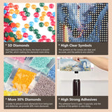 AMORARS Diamond Painting Kit for Adults, 5D Horse Diamond Art for Beginners - DIY Full Diamond Dot Gem Art Painting, Suitable Gifts and Home Wall Decoration Crafts, 12X12Inch AMORARS