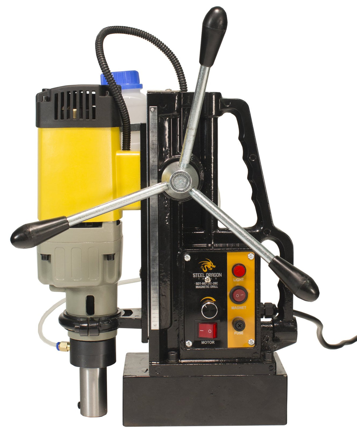 Steel Dragon Tools MD50 Magnetic Drill Press with 13pc 1in. HSS Annular Cutter Kit Steel Dragon Tools