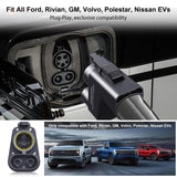Tesla Supercharger Adapter, NACS to CCS Adapter, Fast Charge Your CCS1 EV at Tesla Superchargers, Electric Vehicle Charging Adapter for Ford, Rivian, GM, Volvo and Polestar EVs HUACAITU