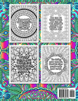 Positive Affirmation Coloring Book for Adults: An Inspirational Coloring Book with Positive Affirmations, Motivational Sayings to Empower Yourself (Soulful Strokes: Mandala & Wildlife Wonders) Lindesa