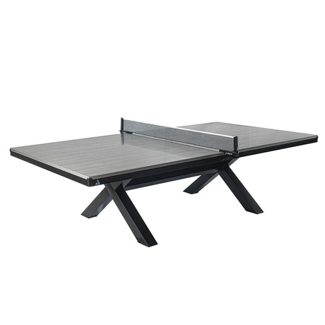 JOOLA Brighton Indoor Table Tennis Table - Ping Pong Table, Conference Table, Dining Table Combo - Game Table for Indoor Games, Regulation Size Ping Pong Table with Ping Pong Net, Seats 10-12 JOOLA