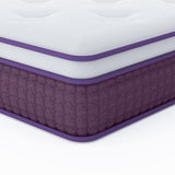 Twin Mattress, 12 Inch Hybrid Twin Mattress, Twin Size Mattress in a Box, Plush Foam Mattress with Individually Pocketed Coils, Motion Isolation for Pressure Relief, Medium Soft REGOSS