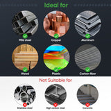 TICONN 99PCS Titanium Coated Drill Bit Set, 135 Degree Tip HSS Bits Kit with Storage Case for Aluminum, Copper, Soft Alloy Steel, Wood, Plastic Size from 1/16" to 3/8" TICONN