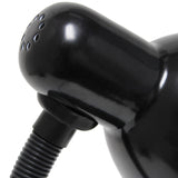 Simple Designs LD1003-BLK Basic Metal Desk Lamp with Flexible Hose Neck for Office, Living Room, Bedroom, College Dorm, Bookshelf, Black Simple Designs