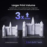 Longer LK5 Pro 3D Printer Fully Open Source Motherboard Upgrade to TMC 2209 4 Silent Driver, DIY for Families and Schools FDM 3D Printers with Large Print Size 11.8x11.8x15.7 Inch Longer