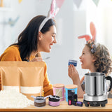 SAEUYVB Candle Making Kit - DIY Starter Soy Candle Making Supplies with Wax Melter, Including Soy Wax, 10 Candle Jars, 10 Pleasant Scents, Color Dyes & More，Perfect Candle Making Kit for Adults SAEUYVB