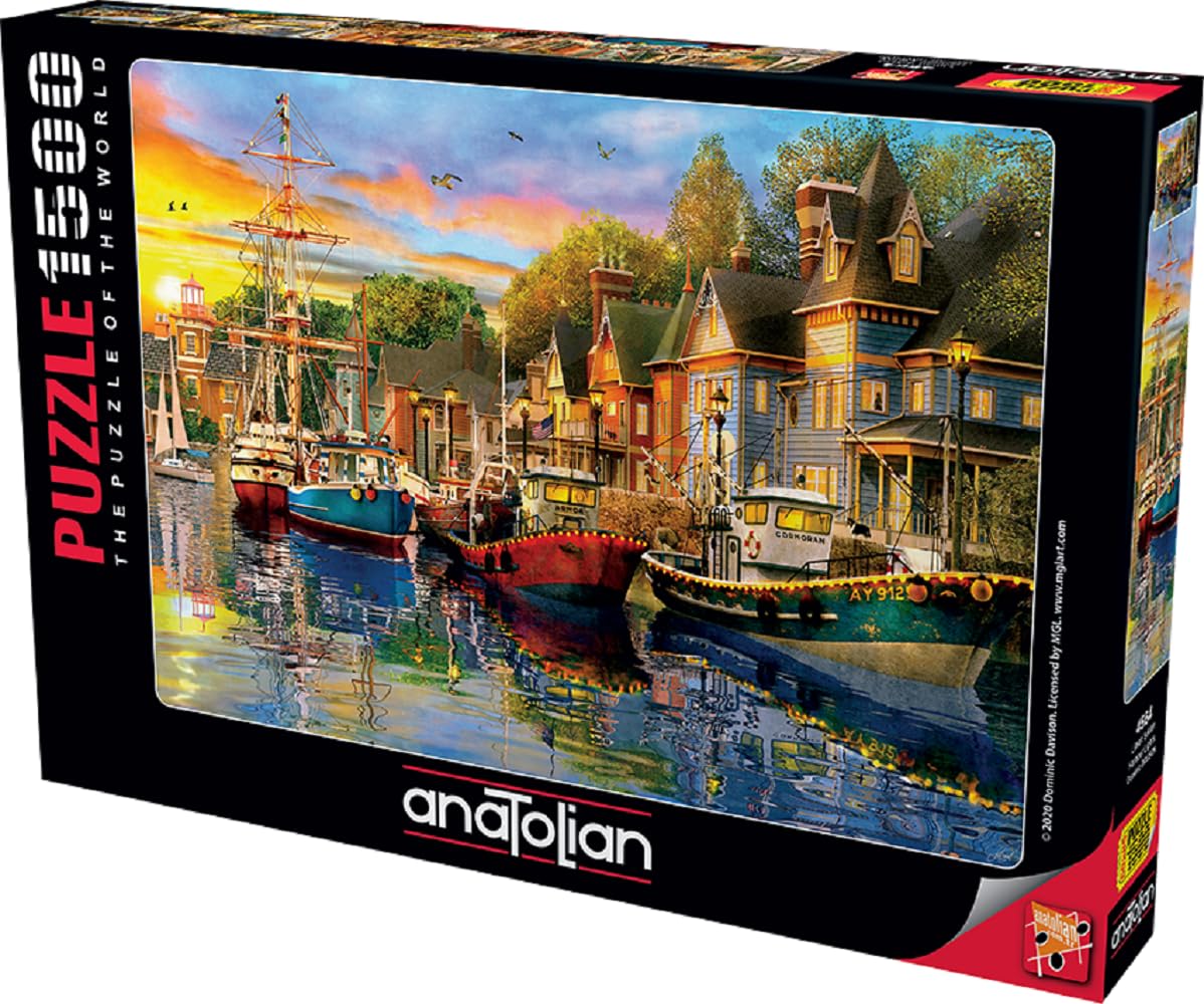 Anatolian Puzzle - Harbour Lights - 1500 Piece Jigsaw Puzzle #4564 (ANA4564)