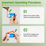 GREENSKY 910XL Ink Cartridges Replacement for HP 910xl Ink Cartridges Combo Pack with HP OfficeJet Pro 8025e 8015e 8022e 8028e 8035e 8025 8035 8020 8022 Printer (Black, Cyan, Magenta, Yellow) GREENSKY