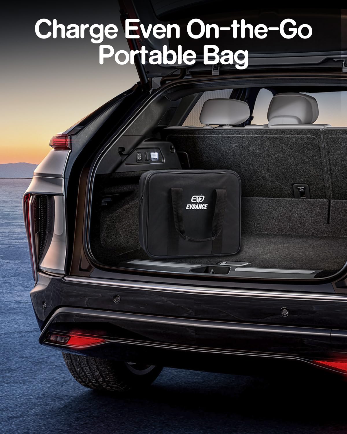 EV Charger Extension Cable, 21ft 40Amp J1772 Extension Cable Compatible with 110V-240V SAE J1772 EV Chargers, Suitable for J1772 EVs/PHEVs, Level 1/ Level 2 IP66 Car Charger Extension Cord with Bag SEGUMA