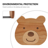 2PCS Animal Bear Modeling Bookends Metal Iron Bookends Book Holding Stands Cabin Decorative Farmhouse Rustic Bookshelf Decor Tabletop Shelves Nonskid Book Stoppers Cabilock