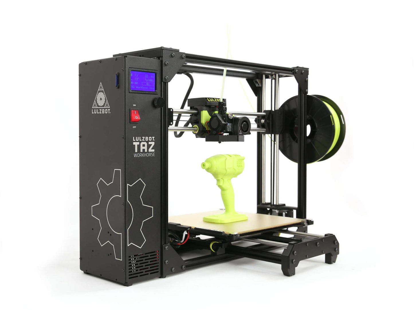 LulzBot KT-PR0051NA TAZ Workhorse 3D Printer - WoodArtSupply