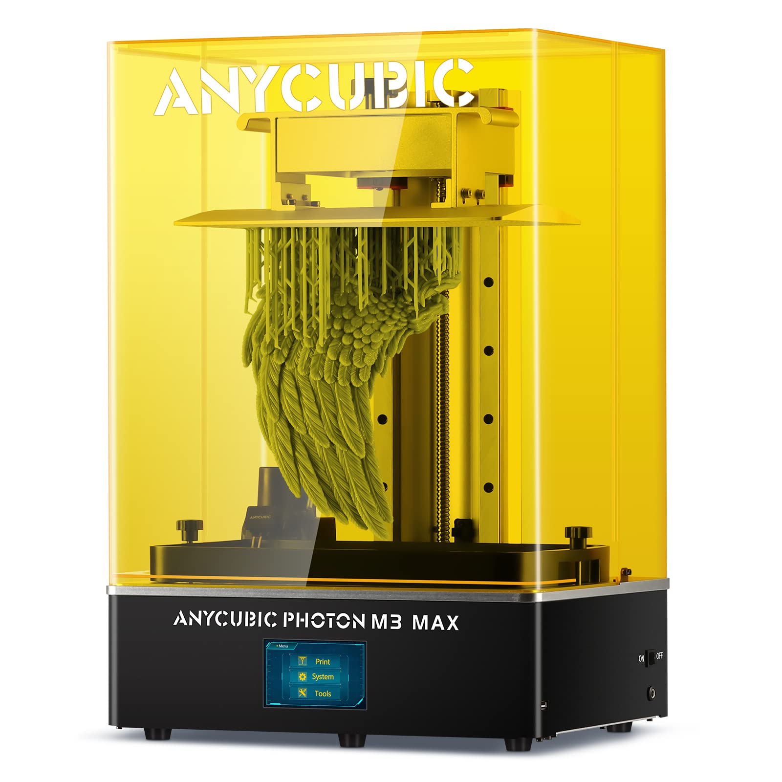 ANYCUBIC Resin 3D Printer, Photon M3 Max SLA LCD UV Resin Printers with 13.6'' 7K Mono Screen, Smart Resin Filler, Large 3D Printing Size 11.7'' x 6.5'' x 11.81'' - WoodArtSupply