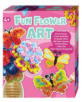 Poke in Fun Art Flower Craft Kits for Kids, Gifts for 6 7 8 9 10 Year Old Girls Art Supplies Activity,Creative Educational Toys for Girls & Boys Age 5-12,Birthday Gifts,Party Favours & Home Décor MUNDIDO