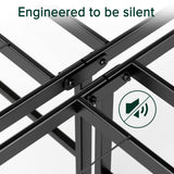 ZINUS SmartBase Heavy Duty Mattress Foundation, 18 Inch Metal Platform Bed Frame, No Box Spring Needed, Sturdy Steel Frame, Underbed Storage, Twin XL Zinus