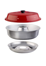 Omnia Oven. Your oven on the stove top. Ideal solution for boat oven, camp oven, and RV oven. Also known as a wonder pot. Omnia