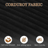 134 Inch Modular Sectional Sleeper Sofa, Boneless Cloud Couch for Living Room, U Shaped 5 Seat Sofa with 2 Storage Pockets& 2 Cup Holders, Free Combination, No Assembly Required (Black) HANXIN