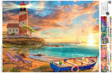 Buffalo Games - LARS - Serene Ocean - 1000 Piece Jigsaw Puzzle for Adults -Challenging Puzzle Perfect for Game Nights - Finished Size is 26.75 x 19.75 Buffalo Games