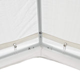 Caravan Canopy Domain Pro 150 10' x 15' Carport Shelter, White Caravan Canopy