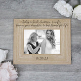 The Paisley Box Personalized Photo Frame/Create Your Own Personalized Picture Frame: Engraved Custom Picture Frame, Customizable Frame (4x6 Inch Horizontal Frame) The Paisley Box