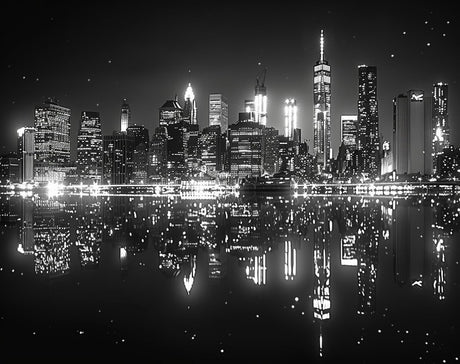 Black and White Photography of New York City Skyline 5D DIY Diamond Paint Kits for Adults Easy for Beginner Round Full Drill Diamond Art Painting Gems Mosaic Craft for Home Decor 12x16inch(3) WoodArtSupply