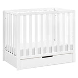 Carter's by DaVinci Colby 4-in-1 Convertible Mini Crib with Trundle Drawer in White, Greenguard Gold Certified, Undercrib Storage DaVinci