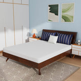 PayLessHere 6 Inch Gel Memory Foam Mattress Queen Size Bamboo Charcoal Infused Mattress in a Box Medium-Firm Pressure Relief&Temperature Regulation CertiPUR-US Certified,Fiberglass Free,White PayLessHere