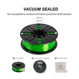 NOVAMAKER TPU Filament 1.75mm, Green Flexible TPU 3D Printer Filament with 20g Cleaning Filament, 2.0lbs Spool, Dimensional Accuracy +/- 0.05mm, 95A Soft TPU Green NovaMaker