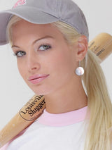 Baseball Earrings for Women 3D Leather Baseball Drop Dangle Earrings Baseball Bat Drop Earrings Baseball Jewelry Baseball Player Gifts Frodete