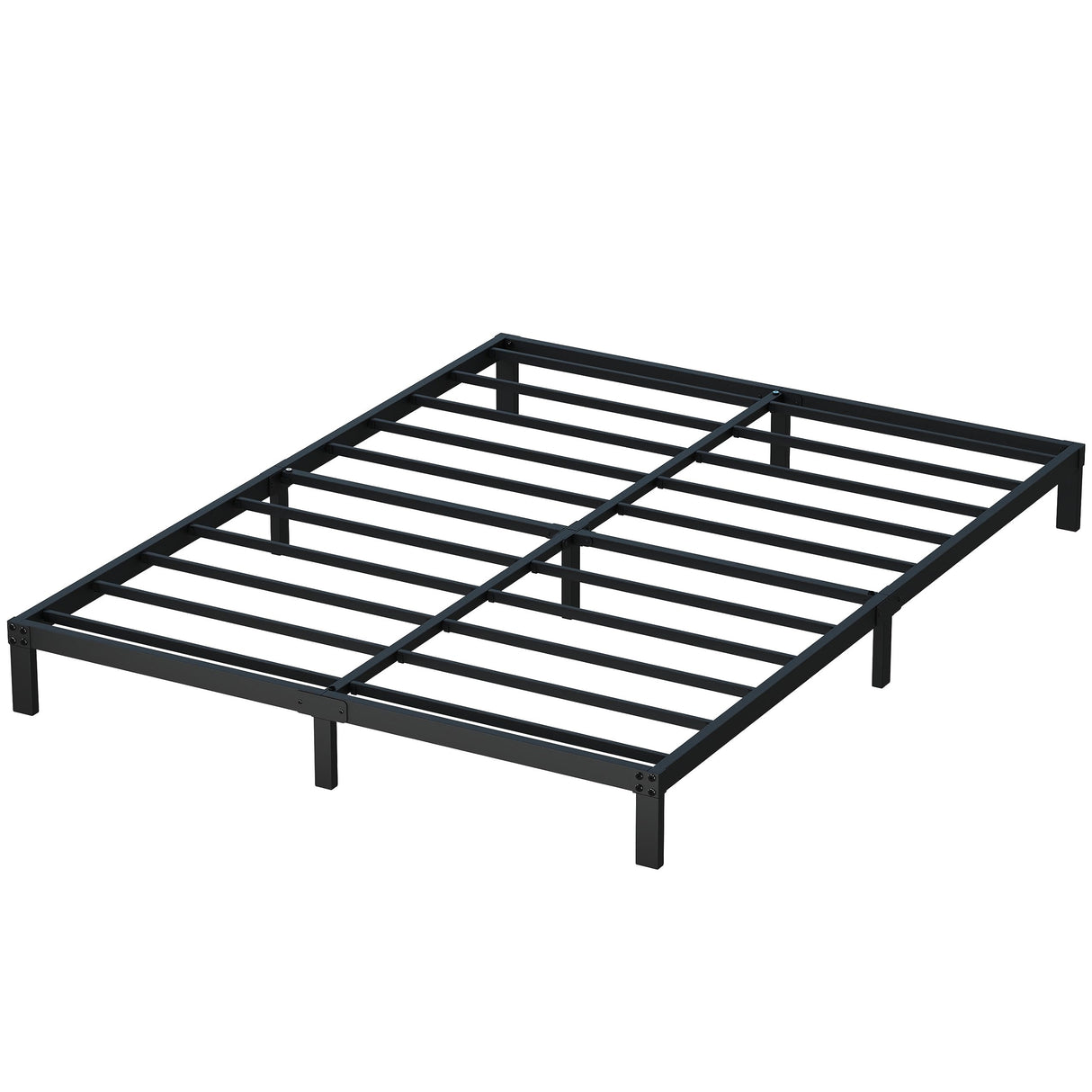 Maenizi 8 Inch Bed Frame Queen Size No Box Spring Needed, Heavy Duty Queen Platform Metal Bed Frame Support Up to 3000 lbs, Easy Assembly, Noise Free, Black Maenizi