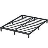 Maenizi 8 Inch Bed Frame Queen Size No Box Spring Needed, Heavy Duty Queen Platform Metal Bed Frame Support Up to 3000 lbs, Easy Assembly, Noise Free, Black Maenizi