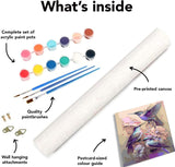 MjhRcll Paint by Numbers for Adults,Hummingbird Paint by Number for Adults Beginner,Paint by Numbers Canvas for Home Wall Decor Inch16X20 MjhRcll