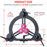 Woodturning Steady Rest For Medium Lathe 10" swing over bed (10") Tinkerbay