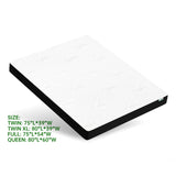 VFD 6 Inch Twin Memory Foam Mattress - Medium Firm Feel - Gel Infusion - Memory Foam Infused with Removable Cover- No Fiberglass - Breathable - CertiPur Certified VFD