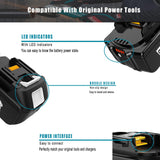 ZJEOSO Replacement for Makita 18V Battery BL1850B 5.0Ah Lithium Compatible with Makita Battery 18 Volt BL1860B BL1850B BL1840B BL1830B BL1815B Series Batteries ZJEOSO