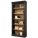 Martin Furniture Fully Assembled Aged Ebony Toulouse 6 Shelves Bookcase, Martin Furniture