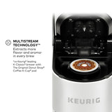 Keurig K-Supreme Single Serve K-Cup Pod Coffee Maker, MultiStream Technology, 4 Brew Sizes, 66oz Dual-Position Removable Reservoir, White Keurig