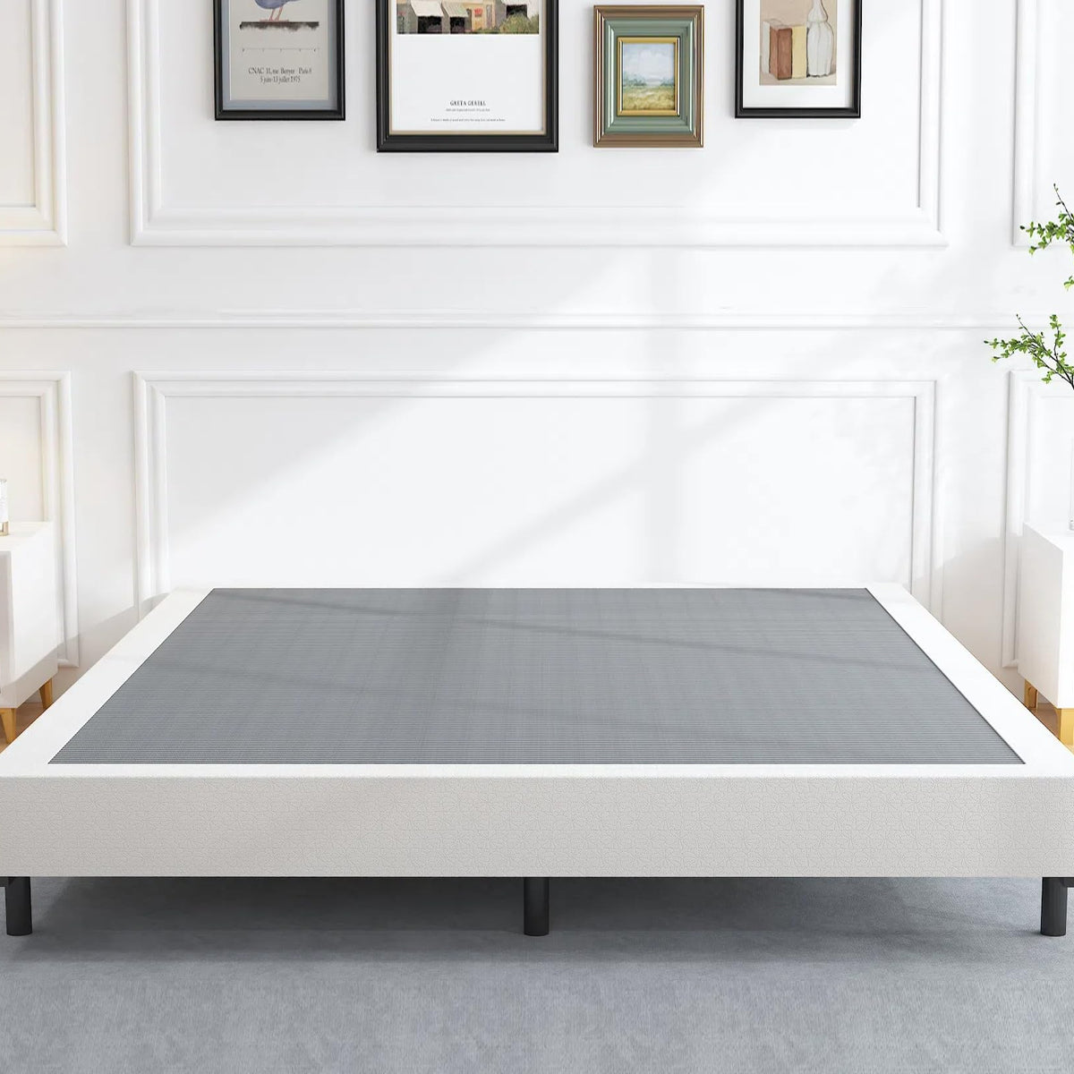 Vaciwe 6 Inch Full Box Spring and Cover Set, Box Springs Full Size, He ...