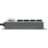 TRIPP LITE UL603CB-6 Waber Industrial Power Strip 4 Outlet 6' Cord, Locking Switch Cover,Black Tripp Lite