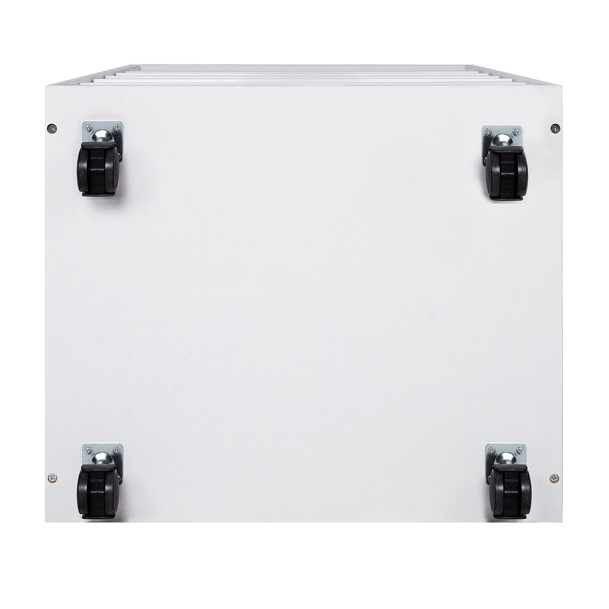 Naomi Home 7 Drawer Dresser for Bedroom, Stylish Tall Dressers with Wheels, Storage Shelves, Small Dresser for Closet, Makeup Dresser with 180 lbs Capacity - White Naomi Home