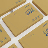 Brosisincorp Solid Sapele Wood Cutting Board - Medium 14.96" x 11.02" x 0.98" Thick, Non-Toxic, Heavy-Duty Butcher Block with Rubber Feet for Kitchen Brosisincorp