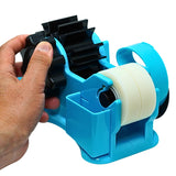 Echomerx Multi-roll Heat Tape Dispenser Sublimation - Effortlessly Cut Heat Resistant Tape, Heat Transfer Tape, Heat Press Tape,1 and 3 inch Cores, Tutorial Video, Blue echomerx