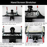 Screen Printing Kit 6 Color Full Set 6 Color 6 Station Screen Printing Machine Screen & Platen Rotating Screen Printing Press Screen Printing Kit